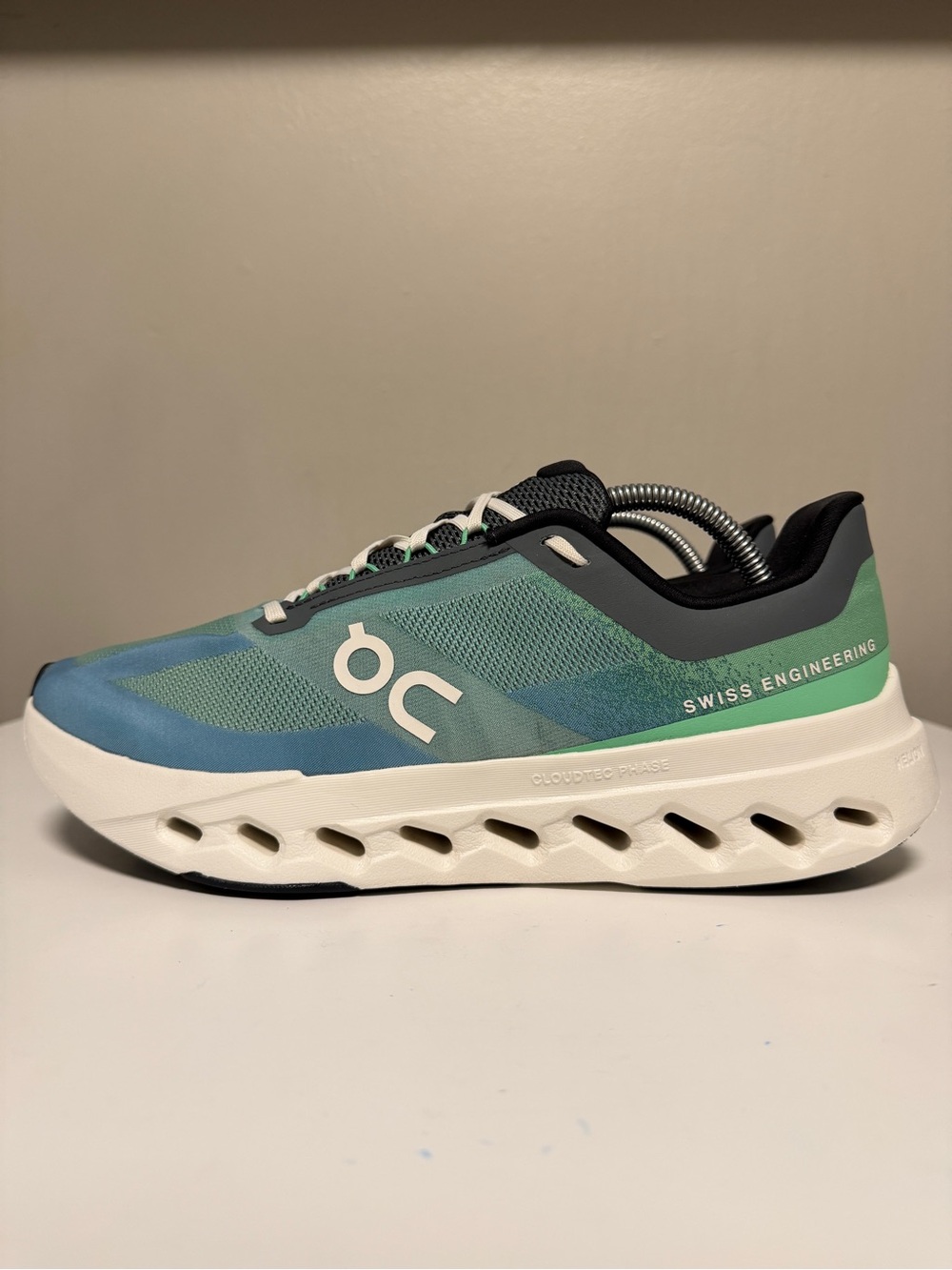 On Cloudsurfer Next Honeydew Ivory Blue Green 3ME30023209 Sneaker Men’s US 10